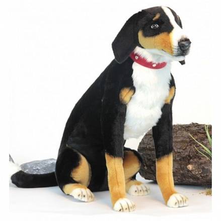 Мягкая игрушка Собака Аппенцеллер сидящий, 66 см 